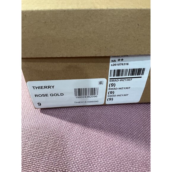 Steve Madden Womens Thierry High Heel in Rose Gold 9 with box Rhinestones - Picture 11 of 13